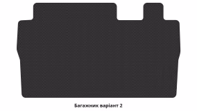 Interior mats for the Peugeot Traveller 2016-… I generation EU VAN 7-seater - Фото 6