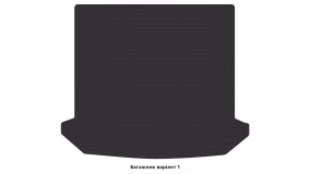 Interior mats for the Peugeot 807 2002-2014 I generation EU Minivan 7-seater - Фото 4