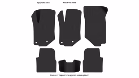 Interior mats for the Peugeot 2008 2019-… II generation EU Crossover - Фото 4
