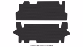 Interior mats for the Peugeot Expert 2016-… III generation EU VAN - Фото 3