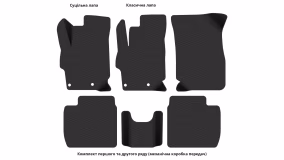 Interior mats for the Peugeot 301 2017-… I generation EU Sedan restyling - Фото 4