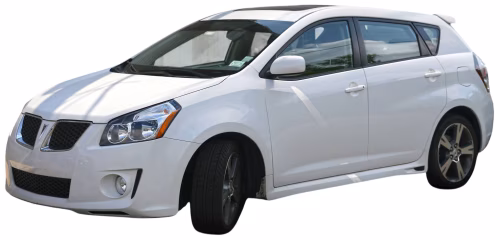 Interior mats for the Pontiac Vibe 2003-2010 I generation US Hatchback
