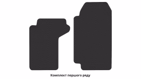 Interior mats for the Pontiac Solstice 2004-2010 I generation UA Coupe - Фото 2