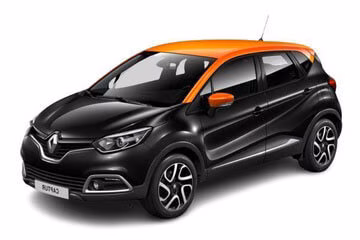 Interior mats for the Renault Captur J87 2013-2019 I generation EU Crossover