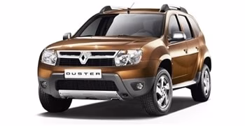 Interior mats for the Renault Duster 2010-2015 I generation EU Crossover pre-restyling AWD