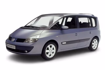 Interior mats for the Renault Espace JK 2002-2015 IV generation EU Minivan 7-seater