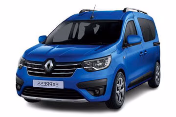 Interior mats for the Renault Express 2021-2024 II generation EU Minivan