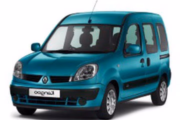 Interior mats for the Renault Kangoo 1998-2008 I generation EU Minivan 5-door