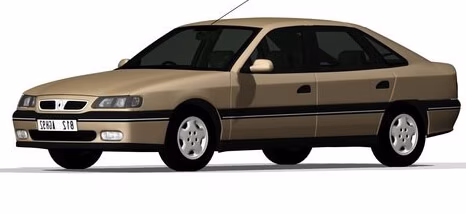 Interior mats for the Renault SaFrane 1992-2000 I generation EU Liftback
