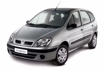 Interior mats for the Renault Scenic 1999-2003 I generation EU Minivan restyling