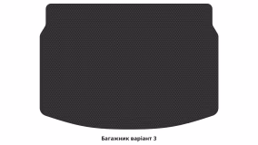 Interior mats for the Renault Megane 2008-2016 III generation EU Hatchback 5-door - Фото 2