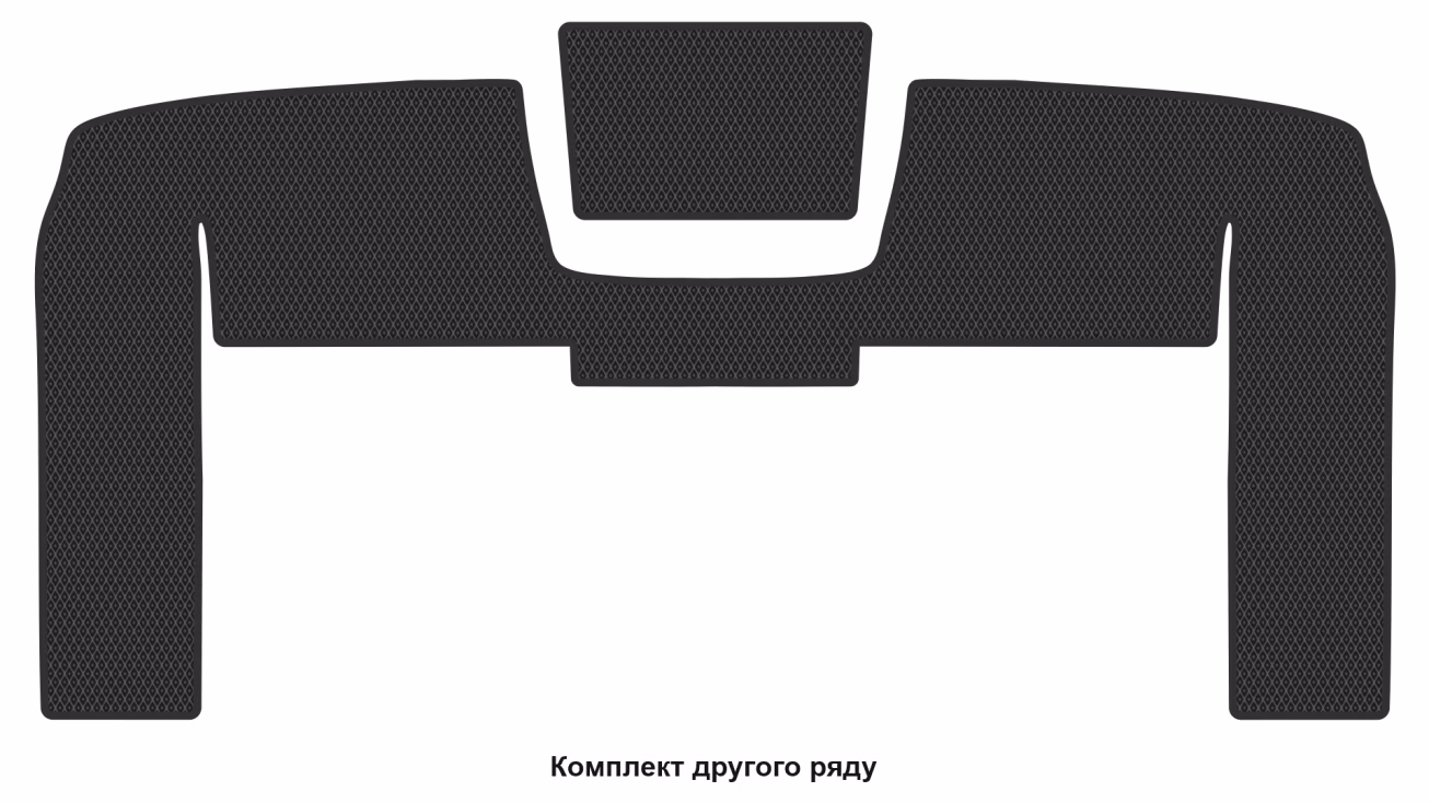 Interior mats for the Renault Trafic 2006-2014 II generation EU VAN restyling - Фото 6