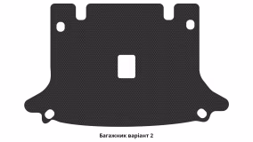 Interior mats for the Renault Logan MCV 2008-2012 I generation EU Universal restyling 7-seater - Фото 4