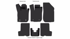 Interior mats for the Renault Sandero StepWay 2017-2020 II generation EU Crossover restyling - Фото 3