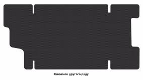 Interior mats for the Renault Trafic 2001-2006 II generation EU VAN pre-restyling - Фото 3