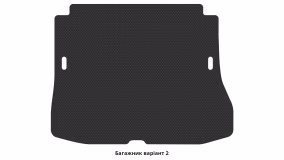 Interior mats for the Renault Grand Scenic 2009-2016 III generation EU Minivan 7-seater - Фото 2
