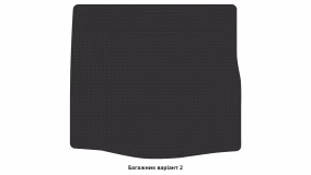 Interior mats for the Renault Grand Scenic 2016-2023 IV generation EU Minivan 7-seater - Фото 3