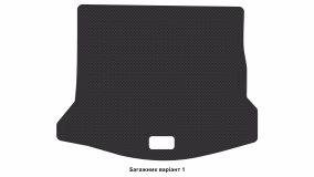 Interior mats for the Renault Grand Scenic 2016-2023 IV generation EU Minivan 7-seater - Фото 4