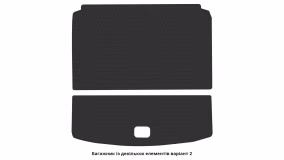 Interior mats for the Renault Talisman 2015-2022 EU Universal - Фото 2
