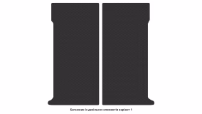 Interior mats for the Renault Kangoo Maxi 2008-2013 II generation EU Minivan pre-restyling - Фото 3