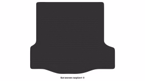 Interior mats for the Renault Logan 2012-2016 II generation EU Sedan pre-restyling - Фото 3