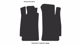 Interior mats for the Renault Megane 1995-2002 I generation EU Cabriolet - Фото 2