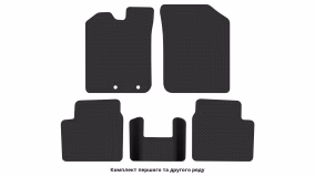 Interior mats for the Renault City K-ZE 2019-… I generation EU Crossover - Фото 3