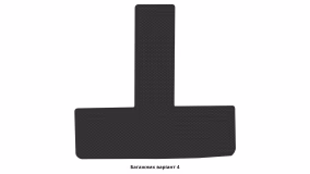 Interior mats for the Renault Grand Espace JK 2002-2015 IV generation EU Minivan - Фото 2