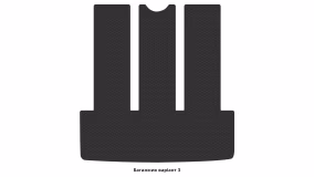 Interior mats for the Renault Grand Espace JK 2002-2015 IV generation EU Minivan - Фото 3