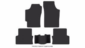 Interior mats for the Renault Laguna K56 1994-2000 I generation EU Universal - Фото 2