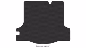 Interior mats for the Renault Logan 2016-2022 II generation EU Sedan restyling - Фото 4
