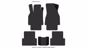 Interior mats for the Renault Megane 2006-2009 II generation EU Sedan restyling - Фото 4