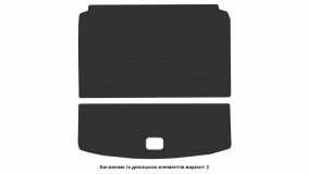 Interior mats for the Renault Talisman ZEN 2015-2022 EU Universal - Фото 2