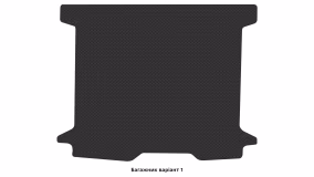 Interior mats for the Renault Dokker 2012-… I generation EU Minivan - Фото 3