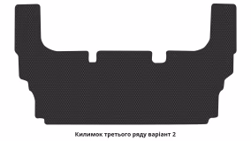 Interior mats for the Renault Lodgy 2012-… I generation EU Minivan 7-seater - Фото 4