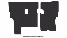 Interior mats for the Renault Lodgy 2012-… I generation EU Minivan 7-seater - Фото 5