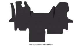 Interior mats for the Renault Master 2003-2010 II generation EU VAN restyling - Фото 3