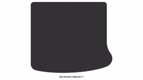 Interior mats for the Renault Laguna B56 1994-2000 I generation EU Liftback 5-door - Фото 2