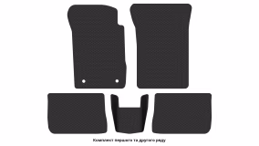 Interior mats for the Renault Symbol 2008-2013 II generation EU Sedan - Фото 3