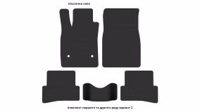 Interior mats for the Renault Clio 2012-2019 IV generation EU Universal 5-door - Фото 5