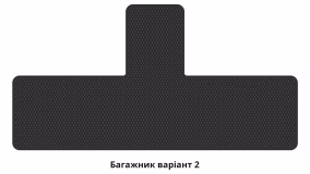 Interior mats for the Renault Kangoo 2008-2013 II generation EU Minivan pre-restyling 5-door 7-seater - Фото 2