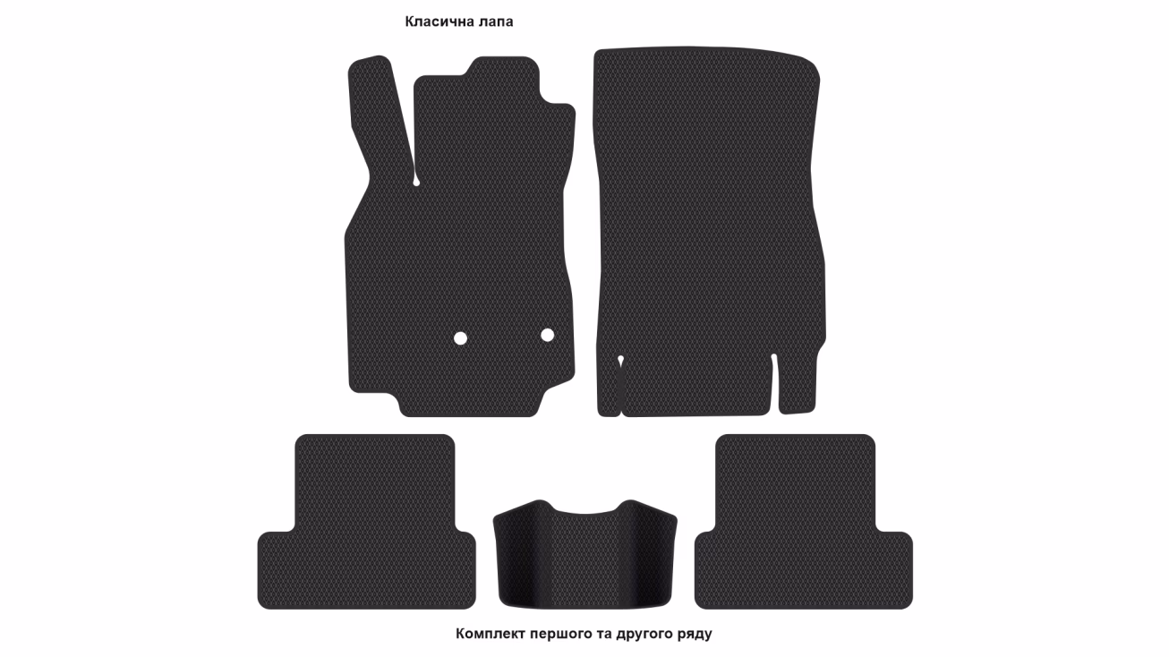 Interior mats for the Renault Megane 2008-2016 III generation EU Coupe - Фото 2