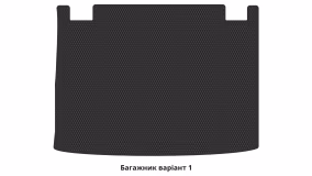 Interior mats for the Renault Grand Modus 2004-2012 I generation EU Minivan Long - Фото 2