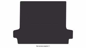 Interior mats for the Renault Trafic 2014-… III generation EU VAN 4-door - Фото 2