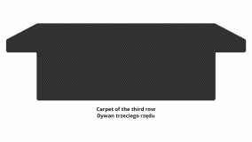 Interior mats for the Renault Trafic 2014-… III generation EU VAN 4-door - Фото 3