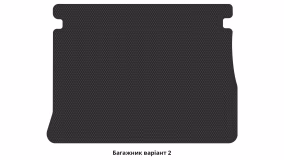 Interior mats for the Renault Scenic 2009-2016 III generation EU Minivan 5-seater - Фото 2