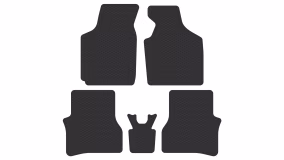 Interior mats for the Saipa Tiba 2009-… I generation EU Sedan - Фото 2