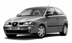 Коврики в салон Seat Ibiza 2002 - 2008 III поколение EU Hatchback 5-ти дверная 