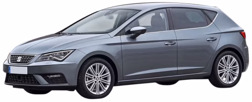 Interior mats for the Seat Leon 5F 2012-2016 III generation EU Universal pre-restyling