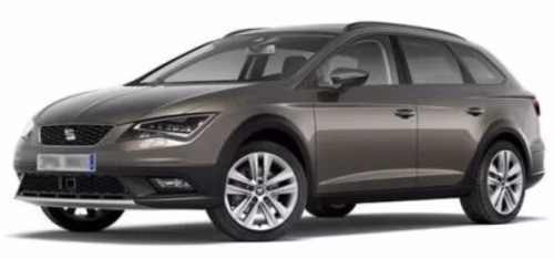 Interior mats for the Seat Leon 5F 2016-2020 III generation EU Universal restyling